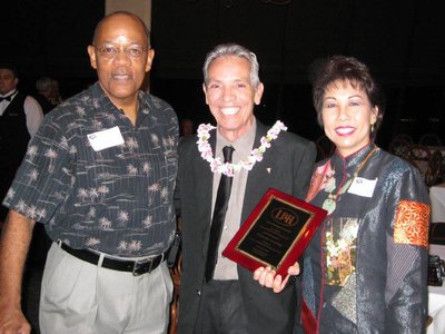 Award Ceremony my wife Wanda, Jose and me!