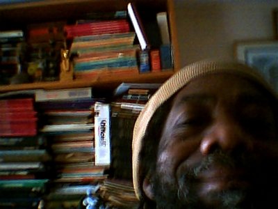 Nan_Smiling with books