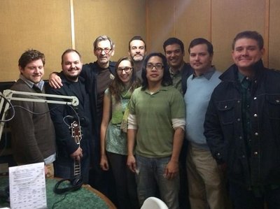 At KPFT 90.1 FM with Roark