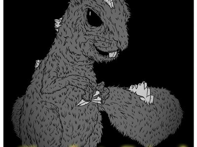 9INE FOOT SQUIRREL photo