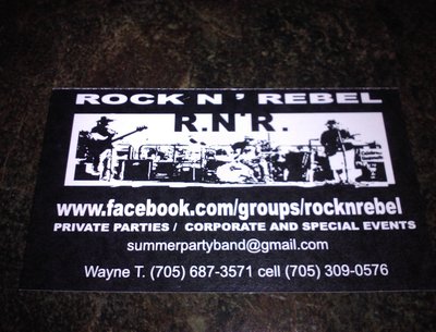 ROCK N REBEL CARD