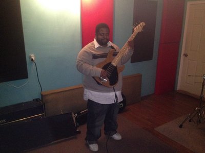 Steve in the studio