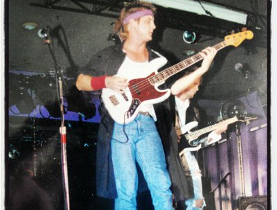 Me,Forthright,my 69JazzBass. We opened for Majesty, now known as Dream Theater! didn't no @ the time