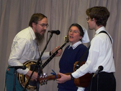 Singing at the Christian Acoustic Music Open-mic at the Torch