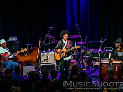 Lyric and Derrick live at the Isis Music Hall 1/24/14 photo taken by Frank Zipperer
