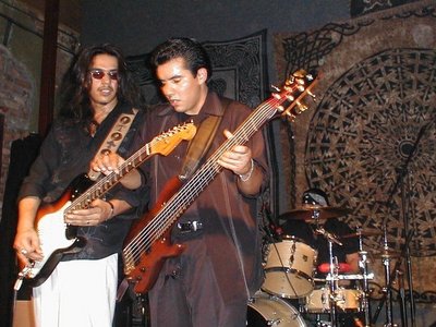 Los Lonely Boys performing at Iron Horse Pub in Wichita Falls, Texas on March13t