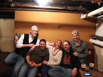 Backstage at Mercury Lounge, 1/22/14