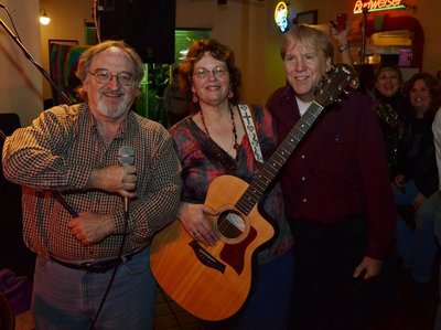Mudville Music Room memories w/wonderful men! Ray Lewis & John Shilby @ Women of Woodstock