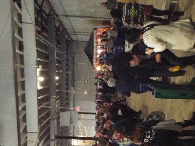 View from the stage. A good time was had by all.