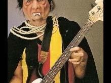 As a member of Kim Fowley's All-Star Montster Band (1984)