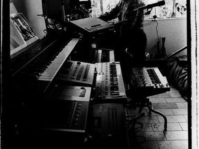 In the studio 1995