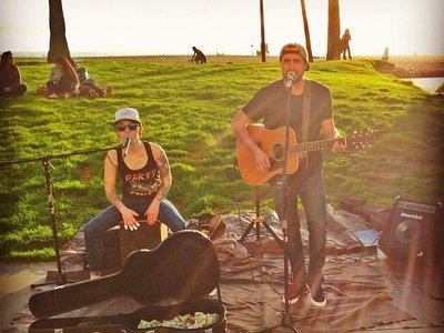 Jordan and Christie, Venice Beach Boardwalk