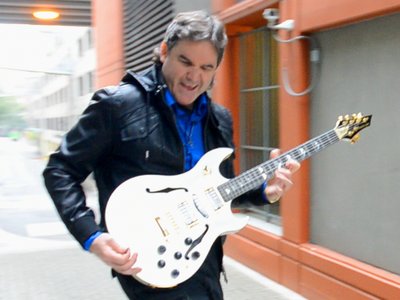 MIchael Lewis during a video shoot in Seattle, WA