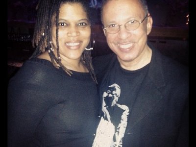 Me with Tom Browne after the show