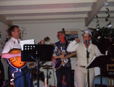 Clive Carroll on guitar and Airavata on vocals