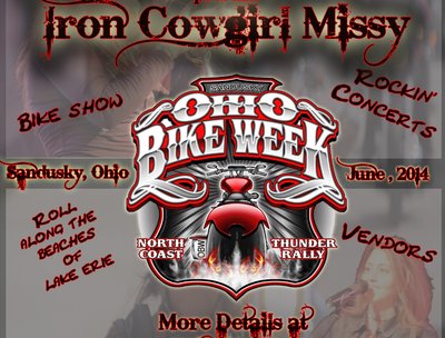 Ohio Bike Week Welcomes Iron Cowgirl Missy