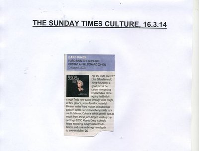 Hard Rain - Sunday Times Review
