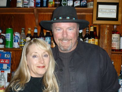 Kevin and Faith at the Park Bar