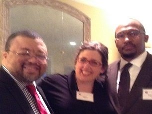 Ken "The Exceptional One" McClenton, Abby Moffat of Heritage & Karnie Smith, Frederick Douglass Rep.