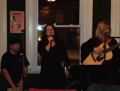 at our gig at the Woolwich Arms Pub in Guelph, ON ... 