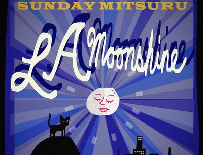 Cover art for new 2014 album LA Moonshine