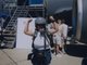 Having fun at the airshow
