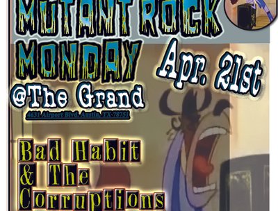 Mutant Rock Monday, April 12th with Riverside Riot @ The Grand