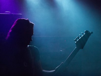 Joe at Fuzzfest - photo by Mike Gould.