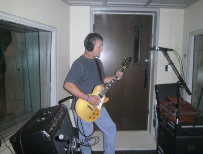 Scott in the studio