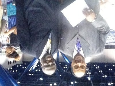 Bishop Willie Campbell and Elder Holman
