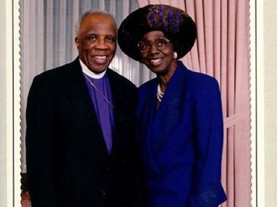 Bishop Conrad and Mother Clara Clemmons