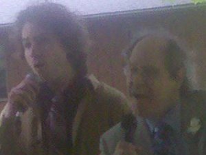Mitch Lewis & Paul Levinson singing The Soft of Your Eyes at Simon and Sarah's wedding, May 22, 2010