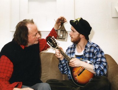with Tom Moseley - artist, Monchengladbach '94