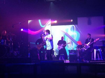 Performing at Firestone Live for FMF2014