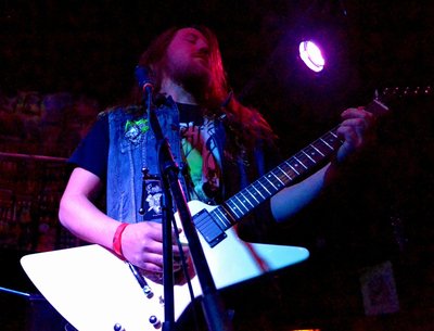Dan April 26th 2014 at The Shredder opening for Anvil 