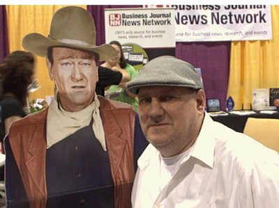 Me & John Wayne at SOHO Small Business Show here In Syracuse