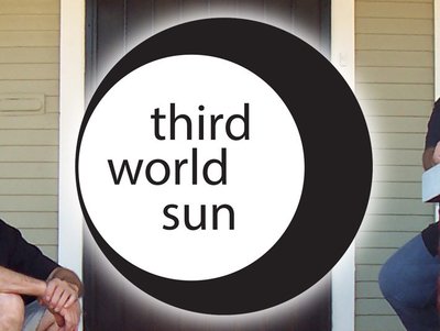 Third World Sun (l-r): Mike Driml (drums), Paul Carhart (vocals & bass), Scott Johnson (guitars)