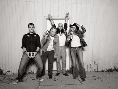 Blue Snaggletooth - CREEM Boy Howdy! beer shoot, photo by Doug Coombe