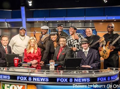 Stacy Brooks and The rest of the cast of The Ghost of The Blues on Fox 8 Cleveland, OH