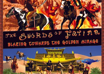 Blazing Towards the Golden Mirage Poster
