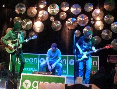 Green Party campaign launch.