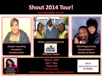 Shout Tour Kickoff concert