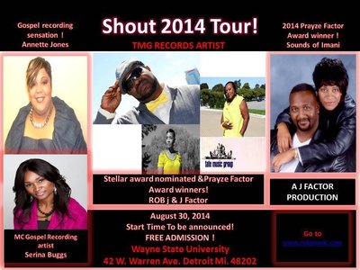 Shout Tour Continues