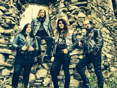 Iron Kingdom in Southampton, UK during their first tour of Europe in 2014