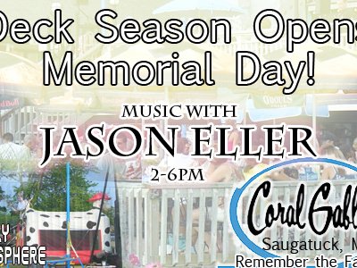 Looking forward to my first deck show of the year.  Check JasonEller.com for more dates this summer.
