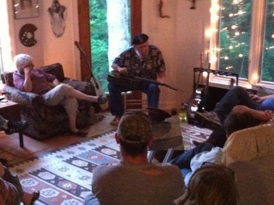 House concert in Burnsville NC 6.2.2014