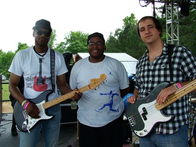 Getting ready for the Roots Fest 2014 Performance