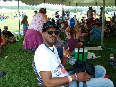 Enjoying the music @ Roots Fest 2014