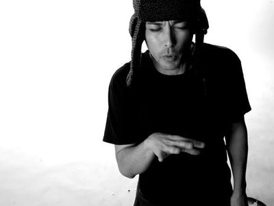 Performing for pictures in a studio in Brooklyn, 10/2010
