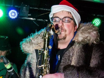 Sax and a fur coat